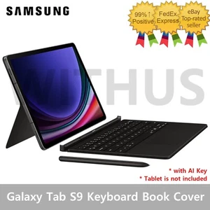 SAMSUNG Galaxy Tab S9 Keyboard Book Cover with AI Key EF-DX725 ENG/KOR Layout - Picture 1 of 10