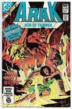 Arak Son of Thunder #2 (DC, 1981) – First appearance of Malagigi – VF+