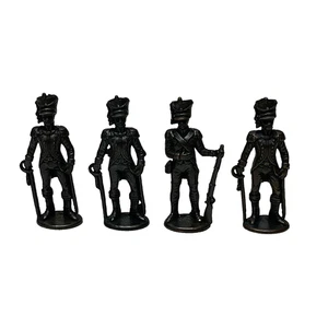 Lot of 4 Vintage Napoleonic French Foot War Soldier 70's 1.5" Metal Rare Figure - Bild 1 von 23