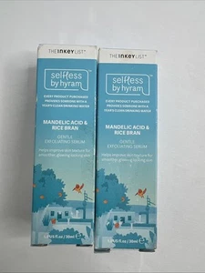 SELFLESS BY HYRAM Mandelic Acid & Rice Bran Gentle Exfoliating Serum New 2pk - Picture 1 of 6