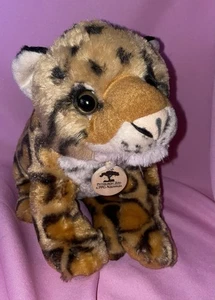 Peluche K&M Leopard Cub 11" coccole realistiche 2016 Wild Republic zoo di Pittsburgh - Foto 1 di 10