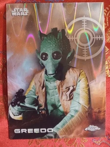 Greedo 2025 Topps Chrome Star Wars RAYWAVE REFRACTOR #54 A New Hope - Picture 1 of 1