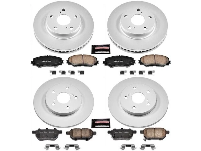 Kit de pastillas de freno delanteras y traseras y rotor para 08-15 Scion xB JN57G2 Foto 1 de 1