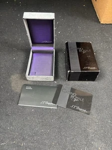 St DuPont James Bond 007 Casino Royal Lighter Box & Papers Only No Lighter - Picture 1 of 14