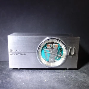 Rarität: original Bulova Accutron Tischuhr - Bild 1 von 8