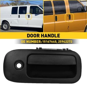 Front Exterior Right Side Door Panel Handle For 1996-2009 Chevy Express 1500 Van - Picture 1 of 8