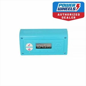 Power Wheels CBF64-9909 CBF64 Fisher Price Jeep Light Blue Sound Box Radio Genui - Picture 1 of 3