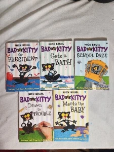 Bad Kitty Book Series 5 Of The Set - Foto 1 di 6