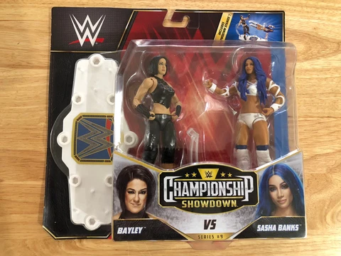 Bayley vs Sasha Banks  - WWE Championship Showdown - 2 Figure Pack - Series 9 Cover