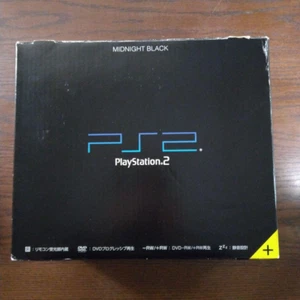 SONY PS2 PlayStation 2 SCPH-50000 Midnight Black Console Set - Retro Gaming - Picture 1 of 7