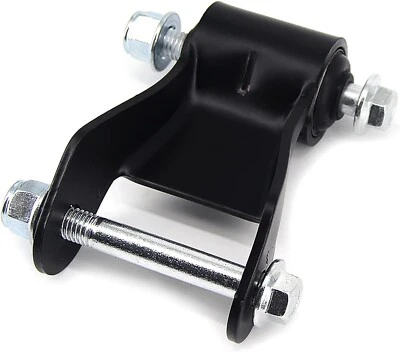 Grillete de resorte de hoja trasera compatible con Chevy Silverado Avalanche Suburban GMC Foto 1 de 4