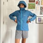 Rab Xiom Women’s Waterproof Hooded Outdoor Jacket Blue Pertex Shield