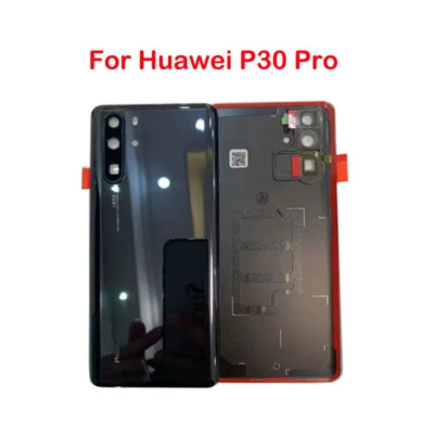 Original Para Huawei P30 Pro Carcasa Vidrio Batería Puerta Trasera Cubierta con Lente Foto 1 de 3