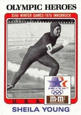 1983-84 Topps Revolution M&M's Olympic Heroes #44 Sheila Young