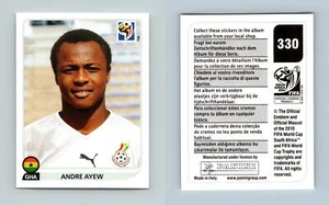 Andre Ayew #330 South Africa 2010 Fifa World Cup Panini Sticker - Picture 1 of 1