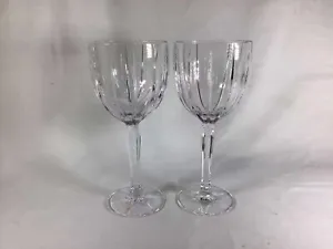 Waterford Crystal Wine Glass Goblets For Gift Set of 2 - Picture 1 of 4