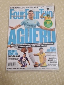 FourFourTwo Magazine Australia May 2014 Edition Sealed - Sergio Aguero - Picture 1 of 3
