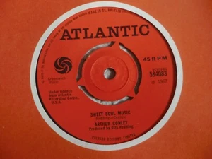 ARTHUR CONLEY. SWEET SOUL MUSIC. ATLANTIC 584083 (SUPERB SOUL TRACK) - Picture 1 of 2