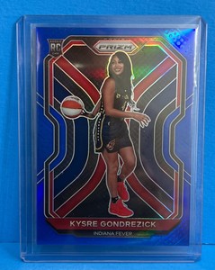 #92 Kysre Gondrezick 2021 Panini Prizm WNBA RC Blue Prizm  /149 NM-MT