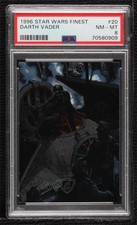 1996 Topps Finest Star Wars Darth Vader #20 PSA 8 0b3o