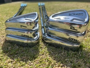 Cobra King Pro CB Forged Iron Set of 6 5-PW Steel Dynamic Gold S200 Flex S USED - Picture 1 of 8