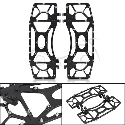 Clavija de pie negra para conductor para Harley Electra Glide Ultra Classic FLHTCU Foto 1 de 4