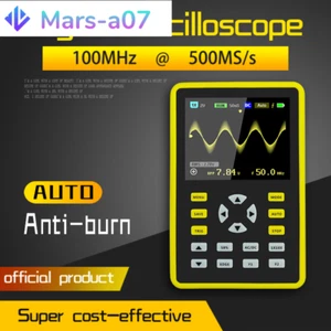 100MHz Bandwidth 5012H Handheld Digital Oscilloscope 500MS/s Sampling Rate - Picture 1 of 6