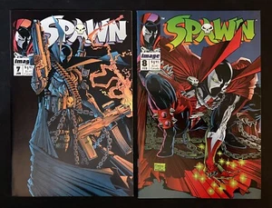 Spawn #7, 8 Hi-Grade Lot Todd McFarlane Frank Miller Poster Image 1993 - Picture 1 of 3