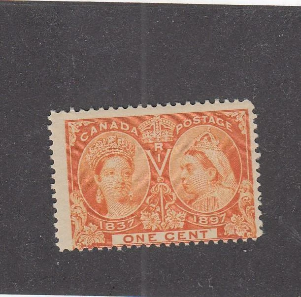 CANADA (MK6138) # 51  F-MNH 1cts VICTORIA 1897 //DIAMOND JUBILEE /ORANGE CAT $30 - Image 1 of 1