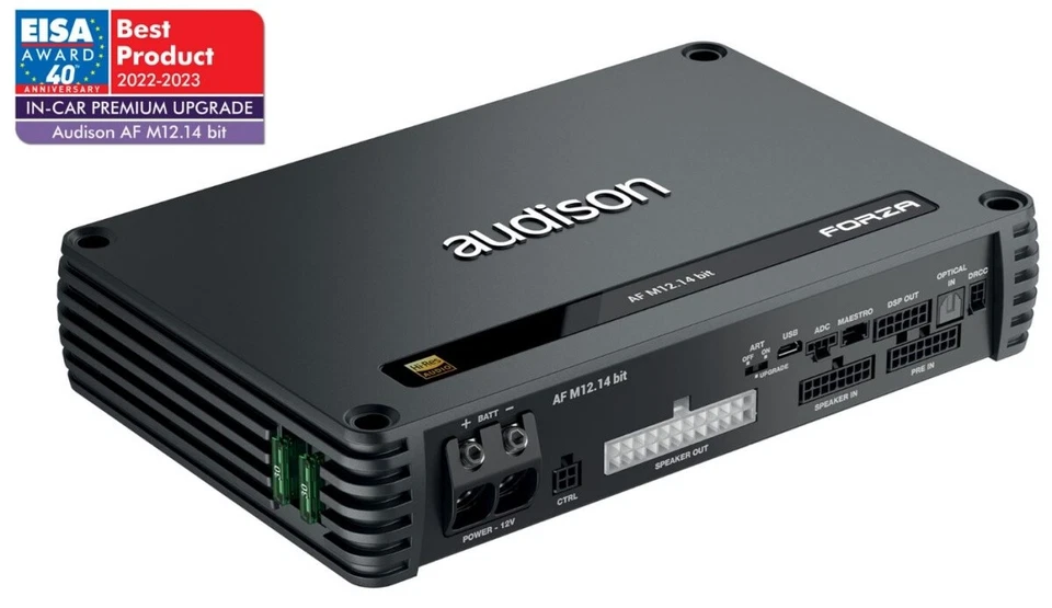  Audison AF M12-14 bit- 12-Kanal Verstärker mit DSP - Bild 1 von 1