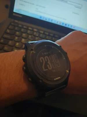 Garmin Fenix 3 HR Orologio Sportivo Zaffiro con Cinturino in Metallo Originale... - Immagine 1 di 3