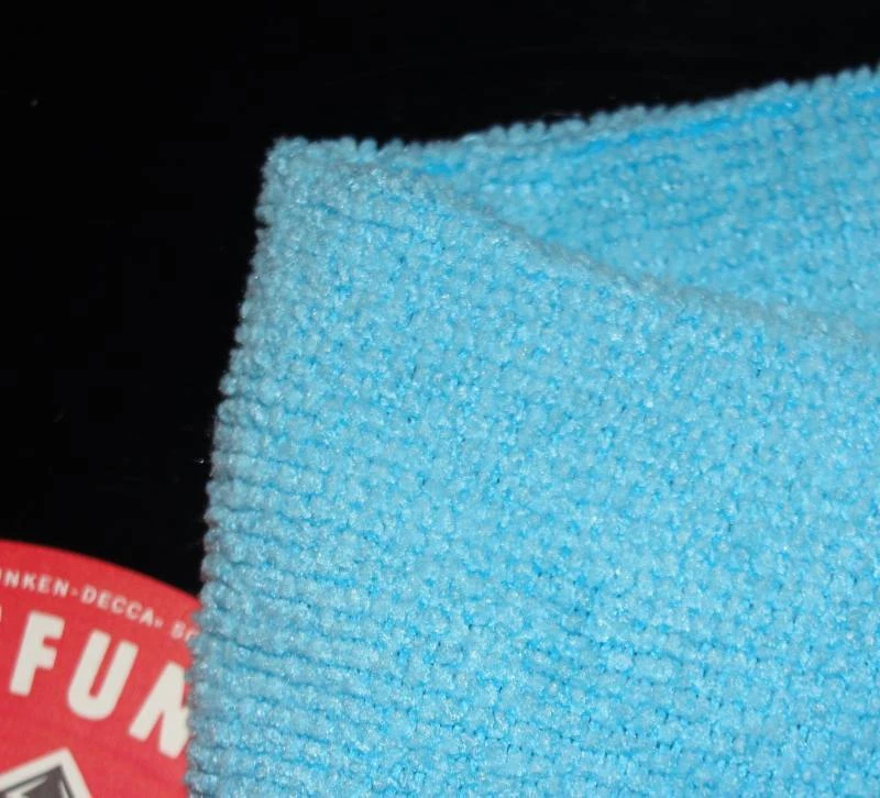 MIKROFASER SCHALLPLATTENTUCH Zum Reinigen Ihrer Vinyls Singles LPs Plattentuch