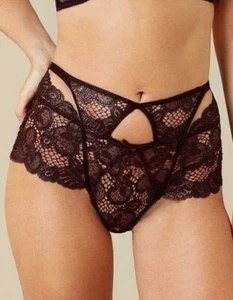 Agent Provocateur DALIAH Slip XL/5 Neu mit Etikett schwarz orig. 115 $ seltene Größe! [D2] - Bild 1 von 7