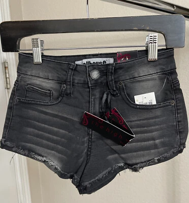 Pantalones cortos negros cintura alta Dollhouse talla 0 1224 Foto 1 de 4