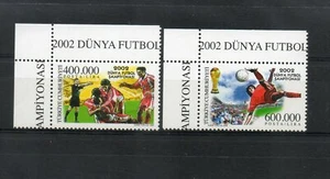 Turkey 2002 Championship Mondiale Of Football Series CPL By 2 Values MNH N5007 - Picture 1 of 1