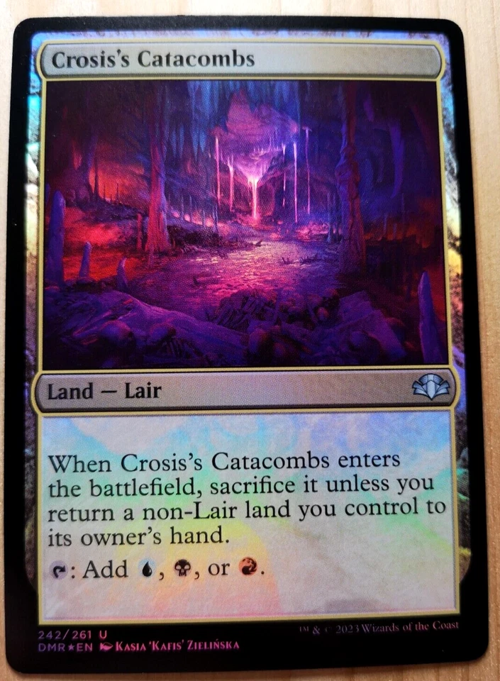 Crosis's Catacombs - Foil - Dominaria Remastered - MTG - NM - EN - 242 - Image 1 of 1