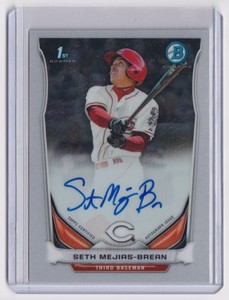 2014 Bowman Chrome Seth Mejias-Brean Auto #BCAP-SMB