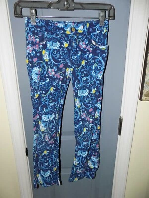Pantalones de pana estampados Lilly Pulitzer Lilah talla 7 para niña usados en excelente estado  Foto 1 de 3