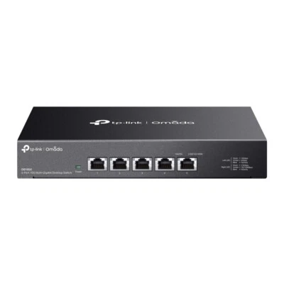 TP-Link DS105X | Omada 5-Port 10Gbps Gigabit Unmanaged Desktop Switch - Image 1 of 4