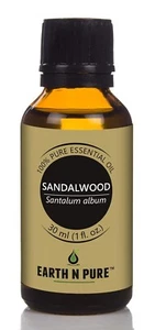 100% Pure Natural & Therapeutic Grade Sandalwood Chandan Essential Oil Drop 30ml - Picture 1 of 7