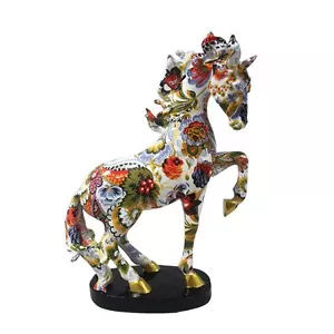 10" Pferdestatue Figur ~ Pferdefigur ~ Pferdestatue ~ Pferdedeko - Bild 1 von 1