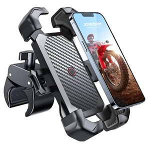 Handyhalterung Fahrrad Motorrad Universal 4,7-7 Zoll Sicher Schnellbefestigung - Photo 1 sur 10