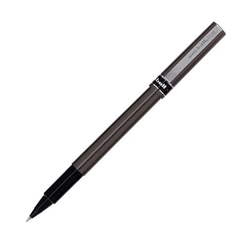 Uniball Deluxe Rollerball Stick Pen Micro Point 0.5mm Black Office School Home - Image 1 of 1