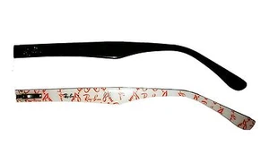 RAY BAN 5228 5014 BLACK ORIGINAL TEMPLES -ASTE ORIGINALI RB 5228 5014 NERO  - Picture 1 of 2