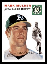 2003 Topps Heritage Mark Mulder #180  Oakland Athletics