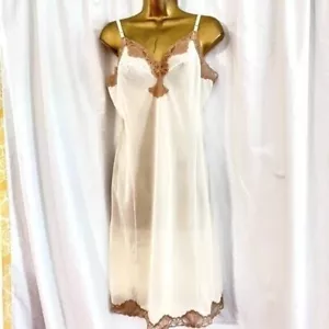 Vintage Emilio Pucci Slip 36 Neutral Wedding Honeymoon Bridal Resort Cruise - Picture 1 of 9