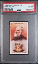 1924 Bucktrout & Co INVENTORS #9 LORD KELVIN PSA 6 EX-MT