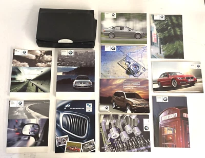 BMW 325i 325xi 330i 330xi 2004 manual del propietario conjunto de libros de operador con estuche OEM Foto 1 de 4