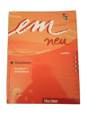 em neu 2008 Hauptkurs in zwei Banden: Kursbuch & Arbeitsbuch Lektion 1-5 mit A: - Imagen 1 de 3