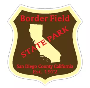Border Field State Park Aufkleber R6639 California SIE WÄHLEN GRÖSSE - Bild 1 von 1